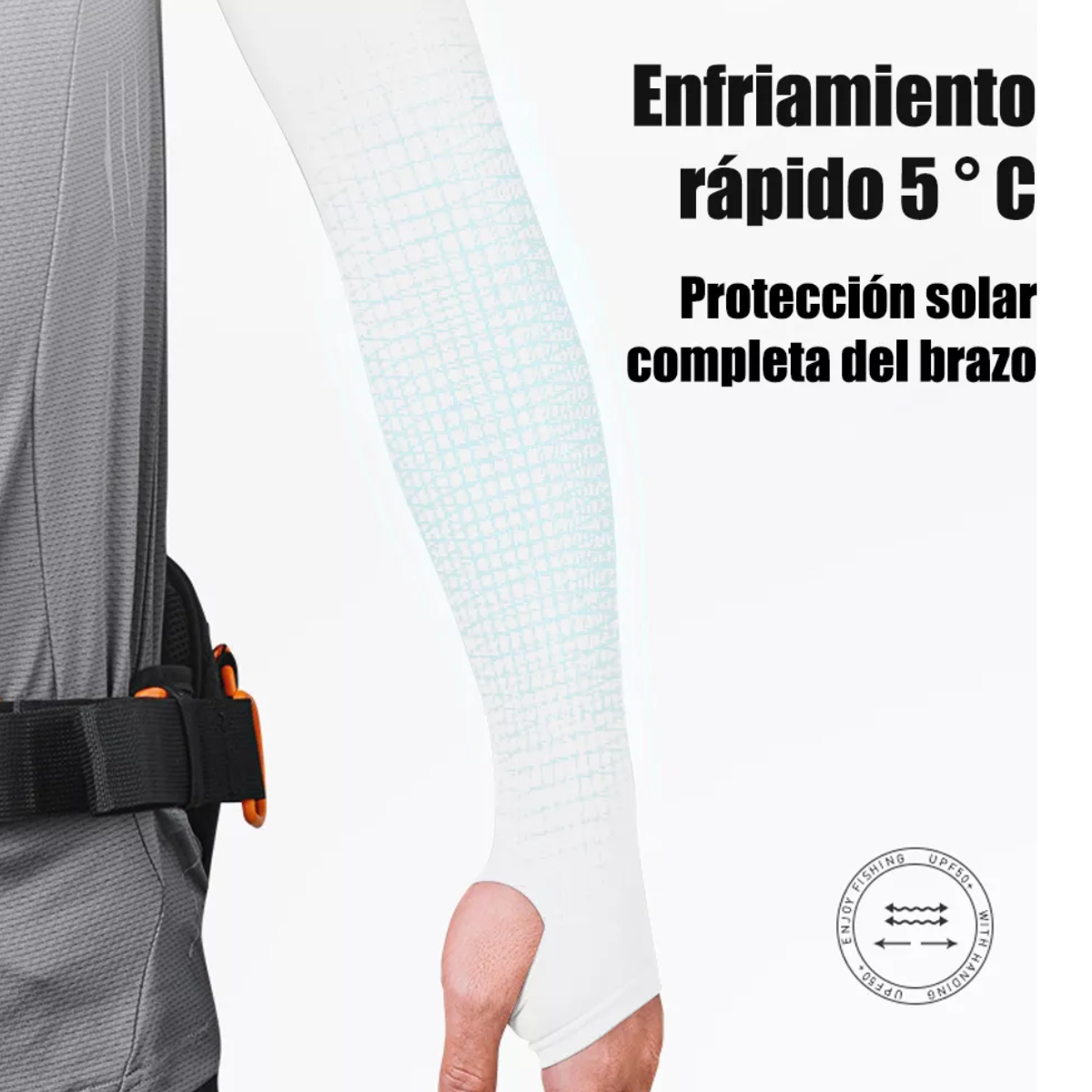 Mangas Protectoras Uv Para Brazos - 10 Pares 5 Colores