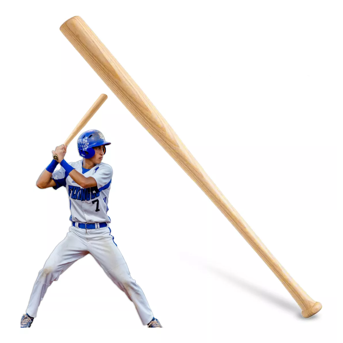 Bates Béisbol Profesional Bat Softbol Bat De Madera 32 In