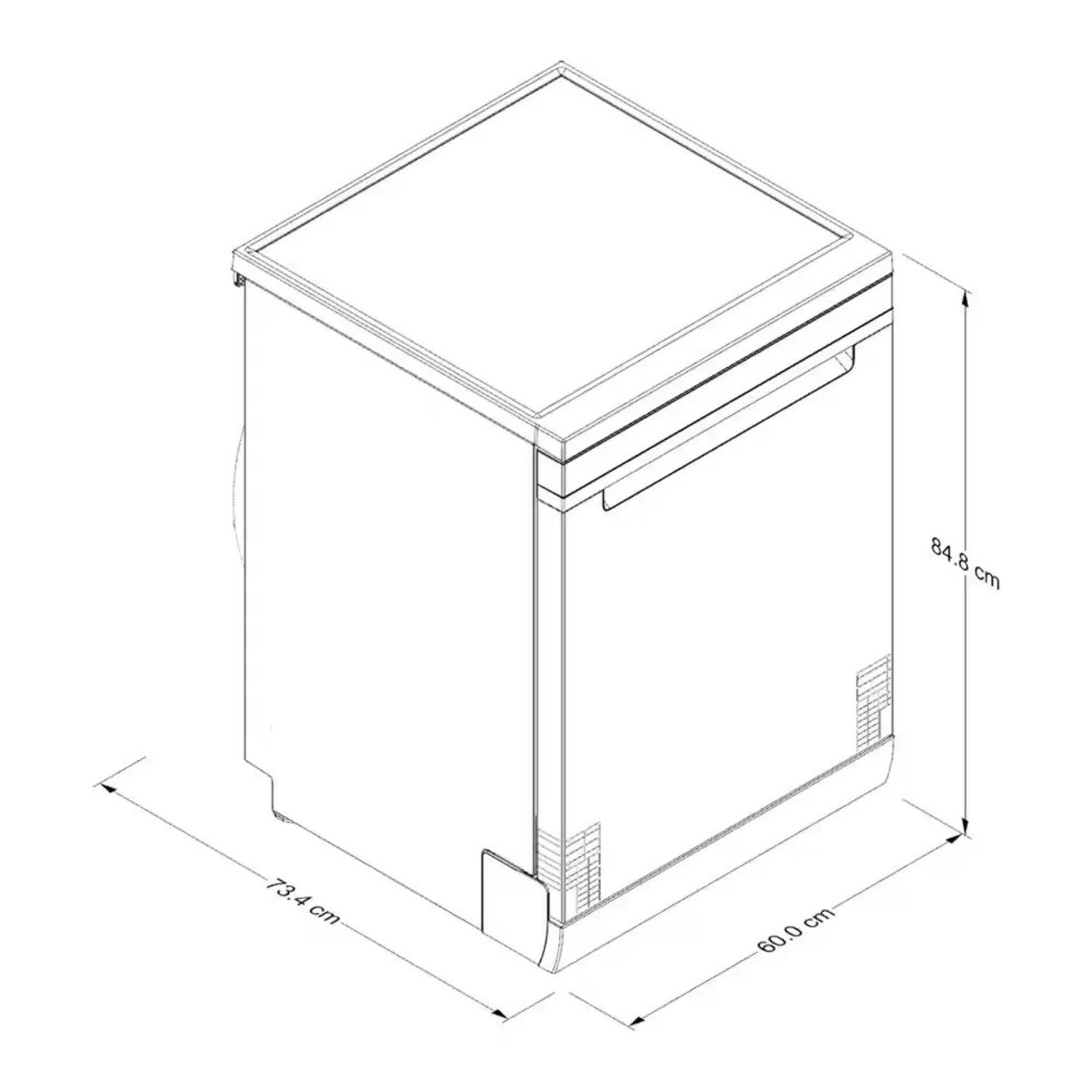 Lavavajillas Libre Whirlpool WDF840SFGS Xpert Wash 62 cm 15 servicios Acero Inox