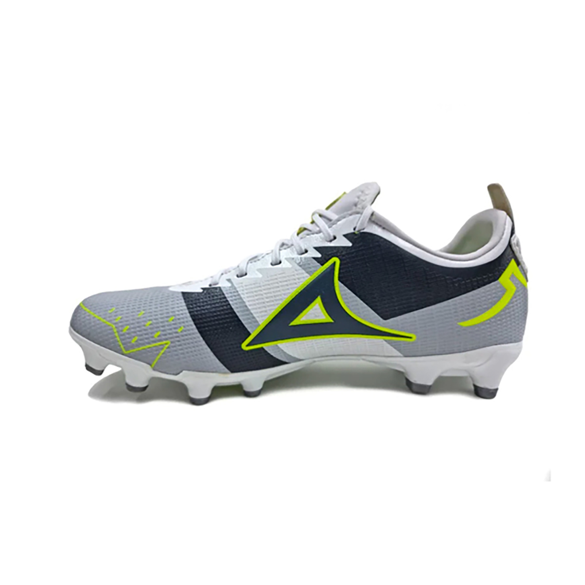 Pirma Tachones Hombre Blanco Plata Futbol Cesped Natural Ajuste Seguro
