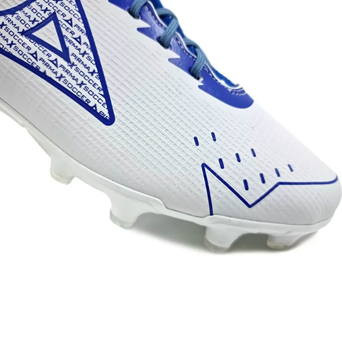 Pirma Tenis de fútbol 3044 tachones hombre césped blanco azul