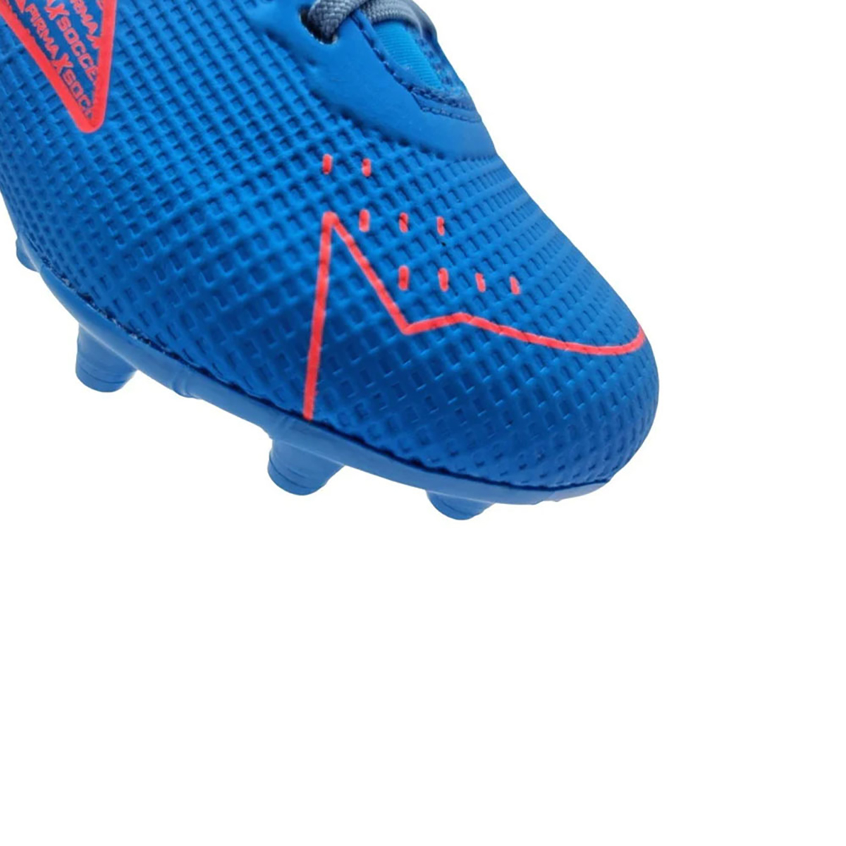 Pirma Tenis de fútbol 3044 tachones hombre césped azul carmín