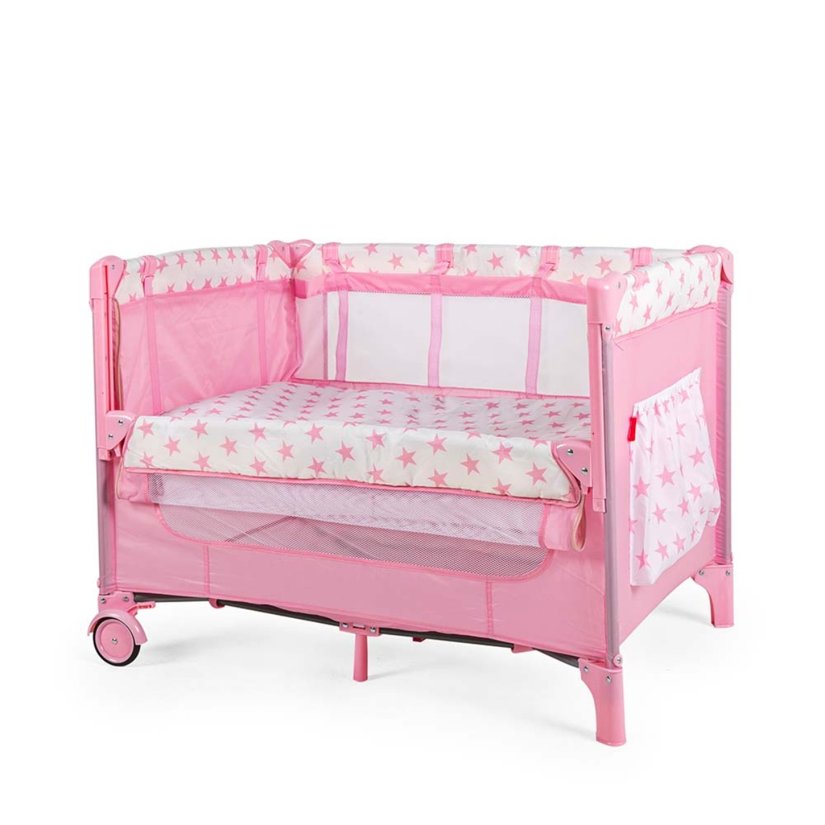 Corral Cuna D'Bebe Colecho Love & Care Rosa ENDY12