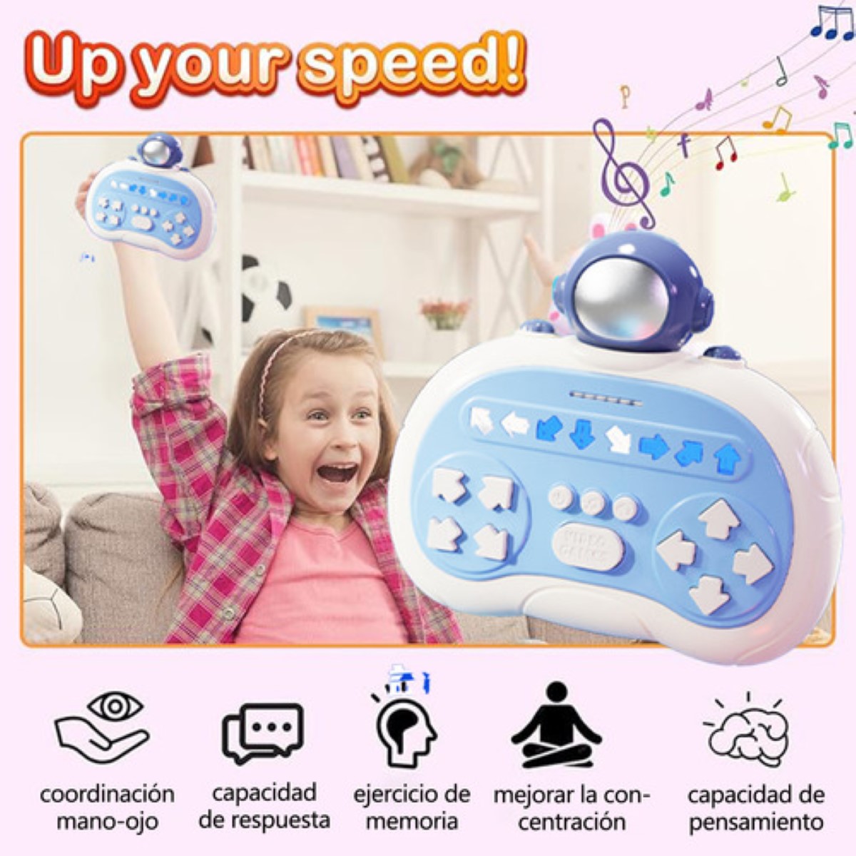 Juguetes Pop It Maestro Del Ritmo Para Niños AZUL
