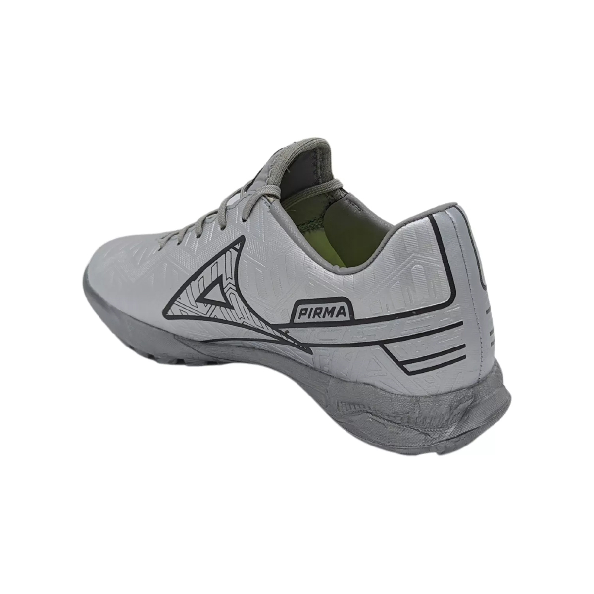 Pirma Tenis Skin Gamer Turf 3047 Fútbol Hombre Plata Negro Alta Calidad