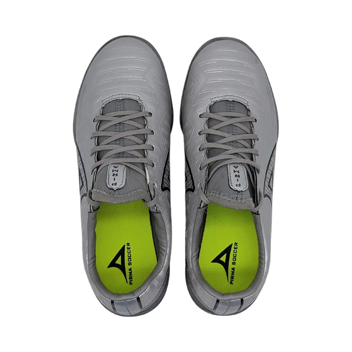 Pirma Tenis Skin Gamer Turf 3047 Fútbol Hombre Plata Negro Alta Calidad