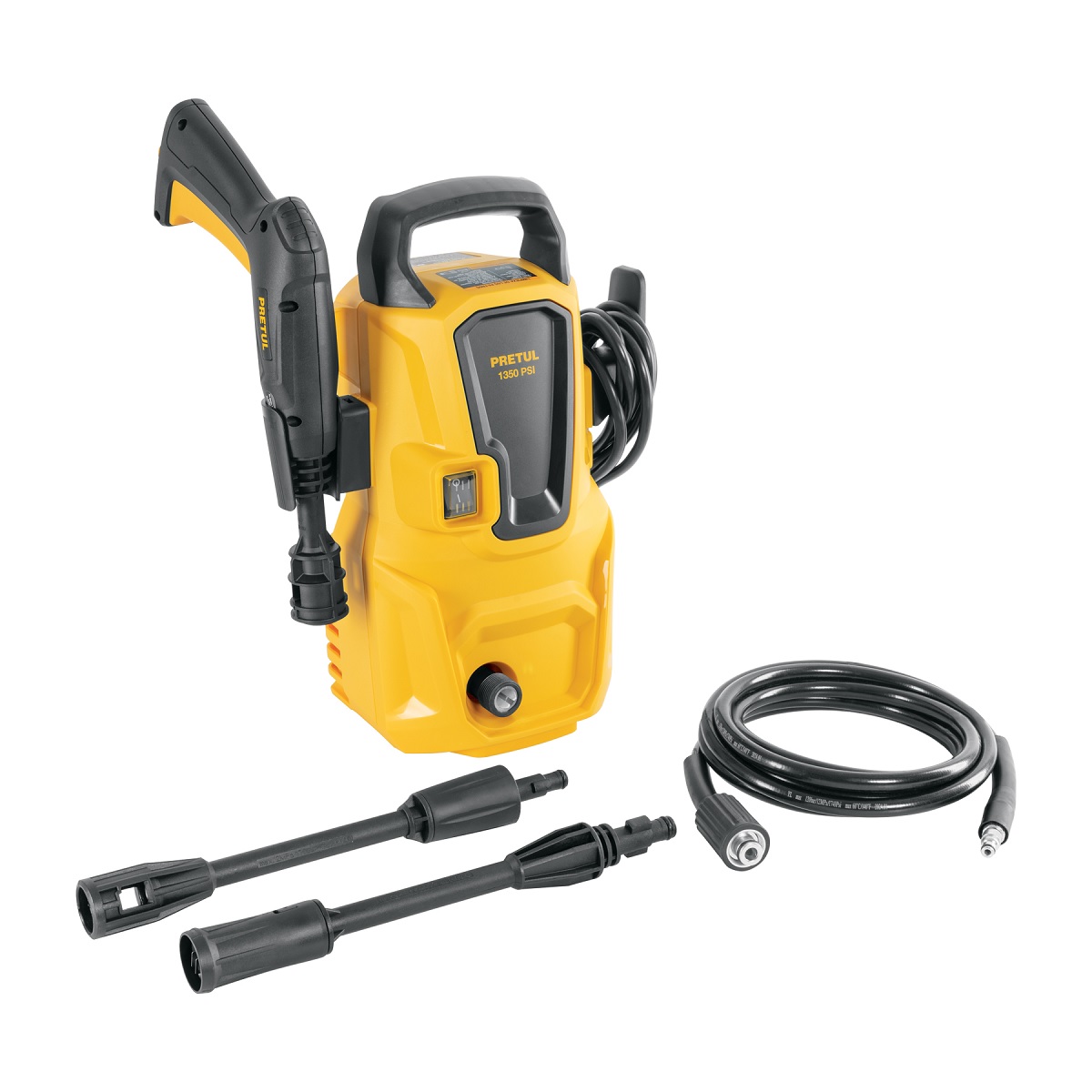 Hidrolavadora Eléctrica Pretul /Truper HILA-1350P, Motor 1.6 HP 1350 PSI ENDY5