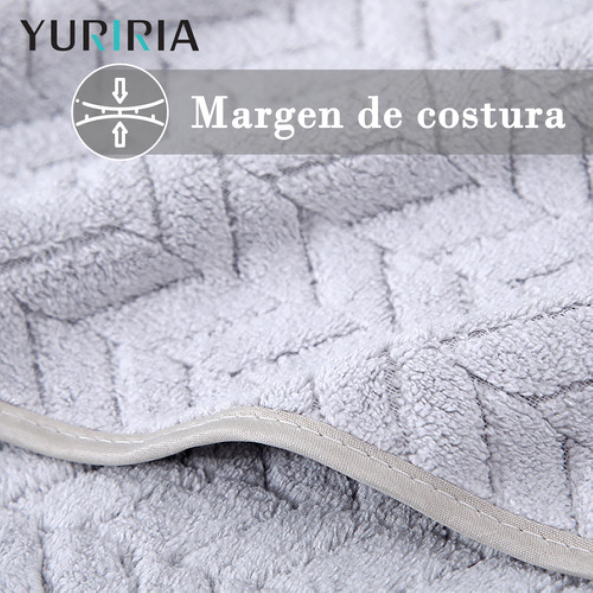 3 Piezas Tuallas Toallas Baño Completo Grande 70×140 Cm Gris claro + Beige + Verde