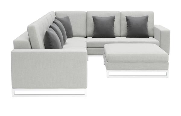 Sala Modular Exterior Corona del Mar Gris Claro - Kessa