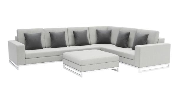 Sala Modular Exterior Corona del Mar Gris Claro - Kessa