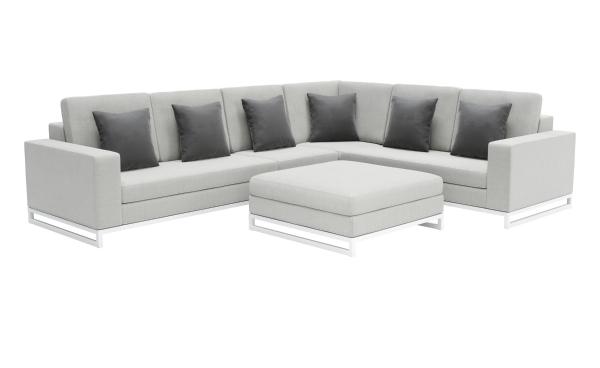 Sala Modular Exterior Corona del Mar Gris Claro - Kessa