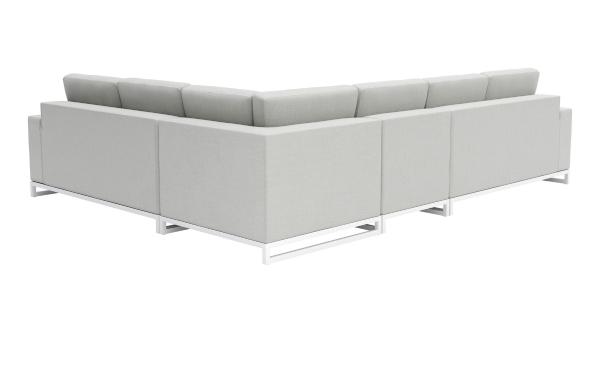 Sala Modular Exterior Corona del Mar Gris Claro - Kessa