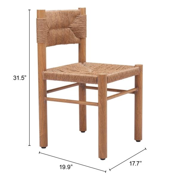 Silla de Comedor Exterior Iska Natural - Kessa