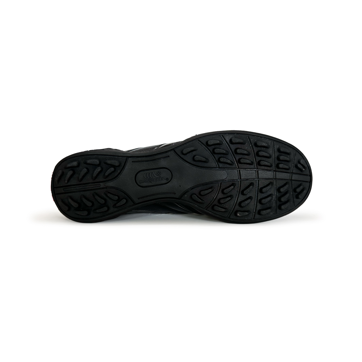 Manríquez Tenis de Fútbol Turf Negro Profesional