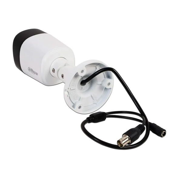 Dos Cámaras de Seguridad Dahua B2A21 1080p IR Inteligente de hasta 20 Mts Protección IP67 Metálica