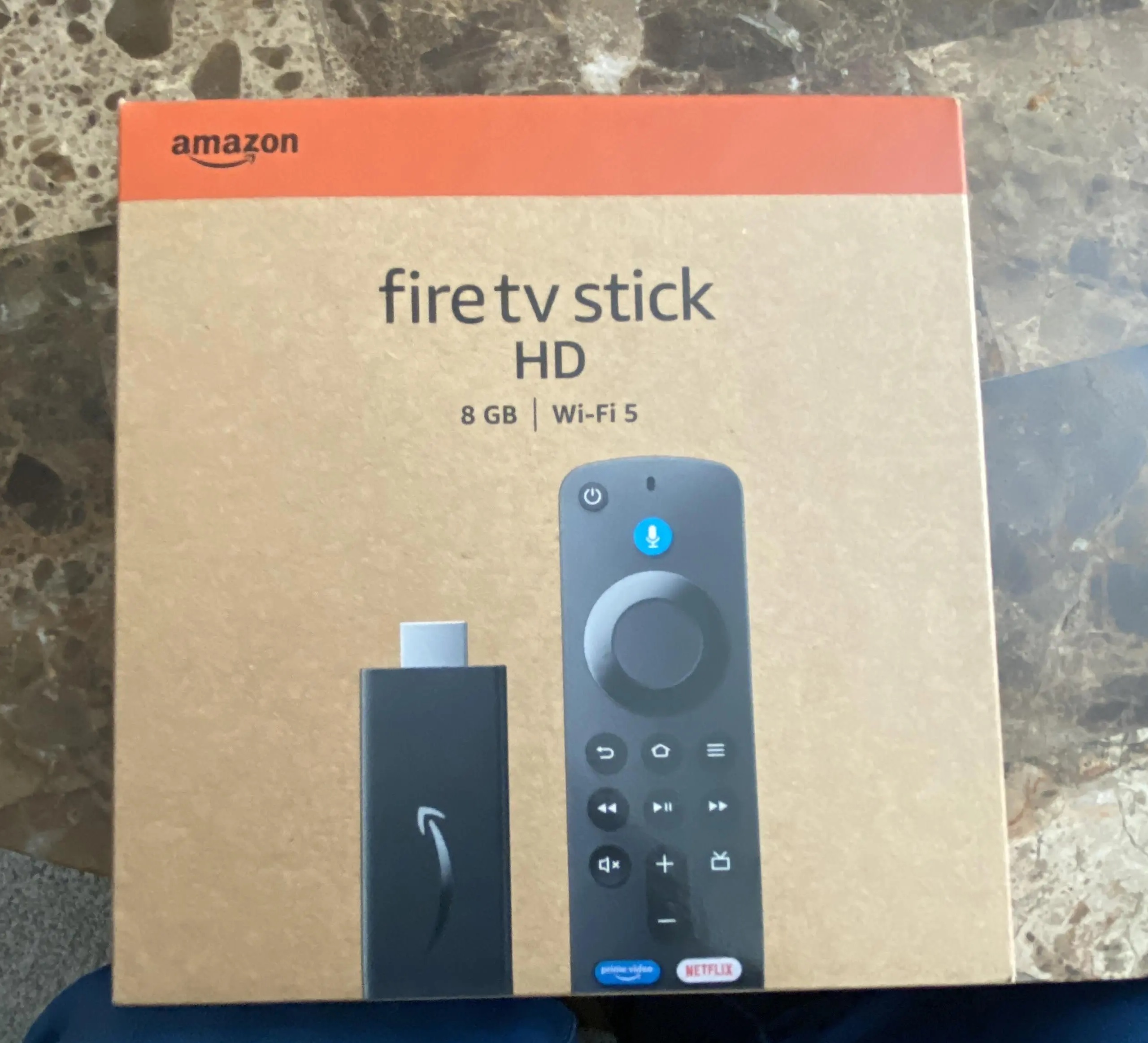 Amazon Fire Tv Stick Hd Streaming Alexa Voice Remote (2024) Color Negro