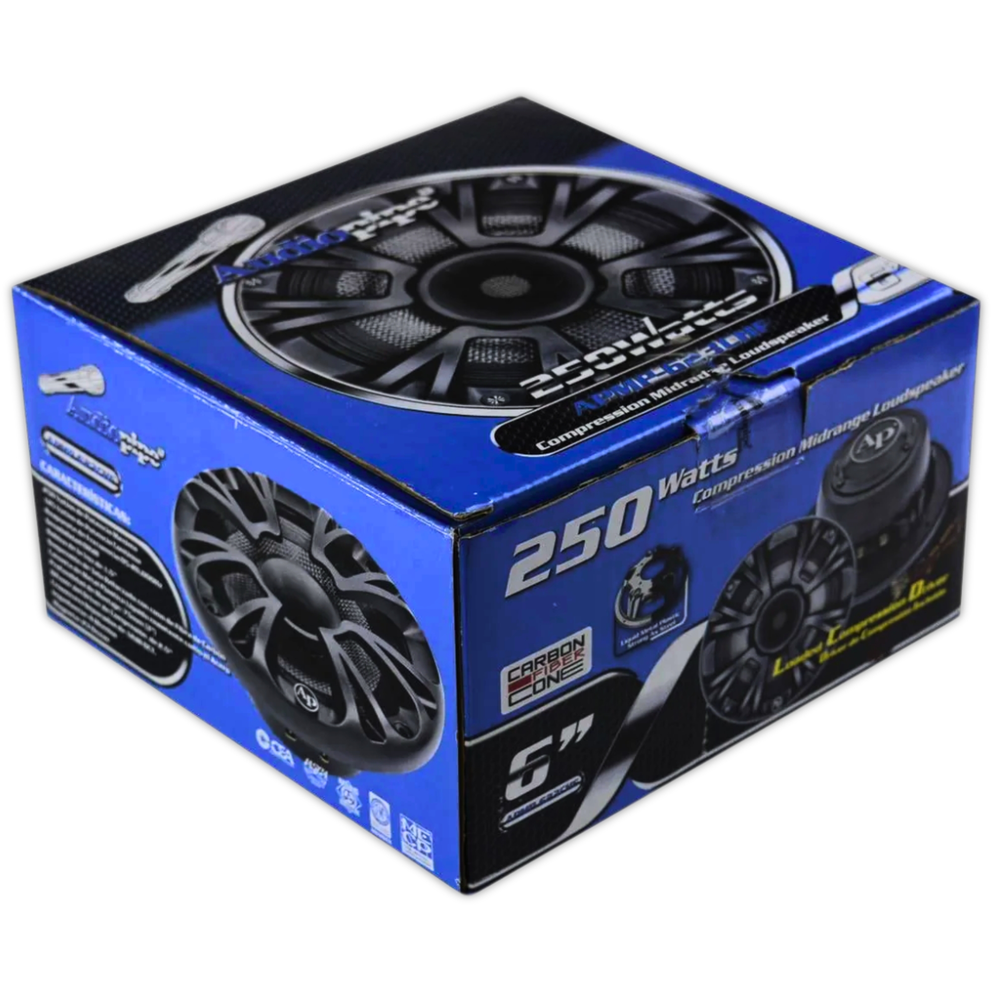 Medio Rango Audiopipe APMP-623CHF 6.5 PLG 250W