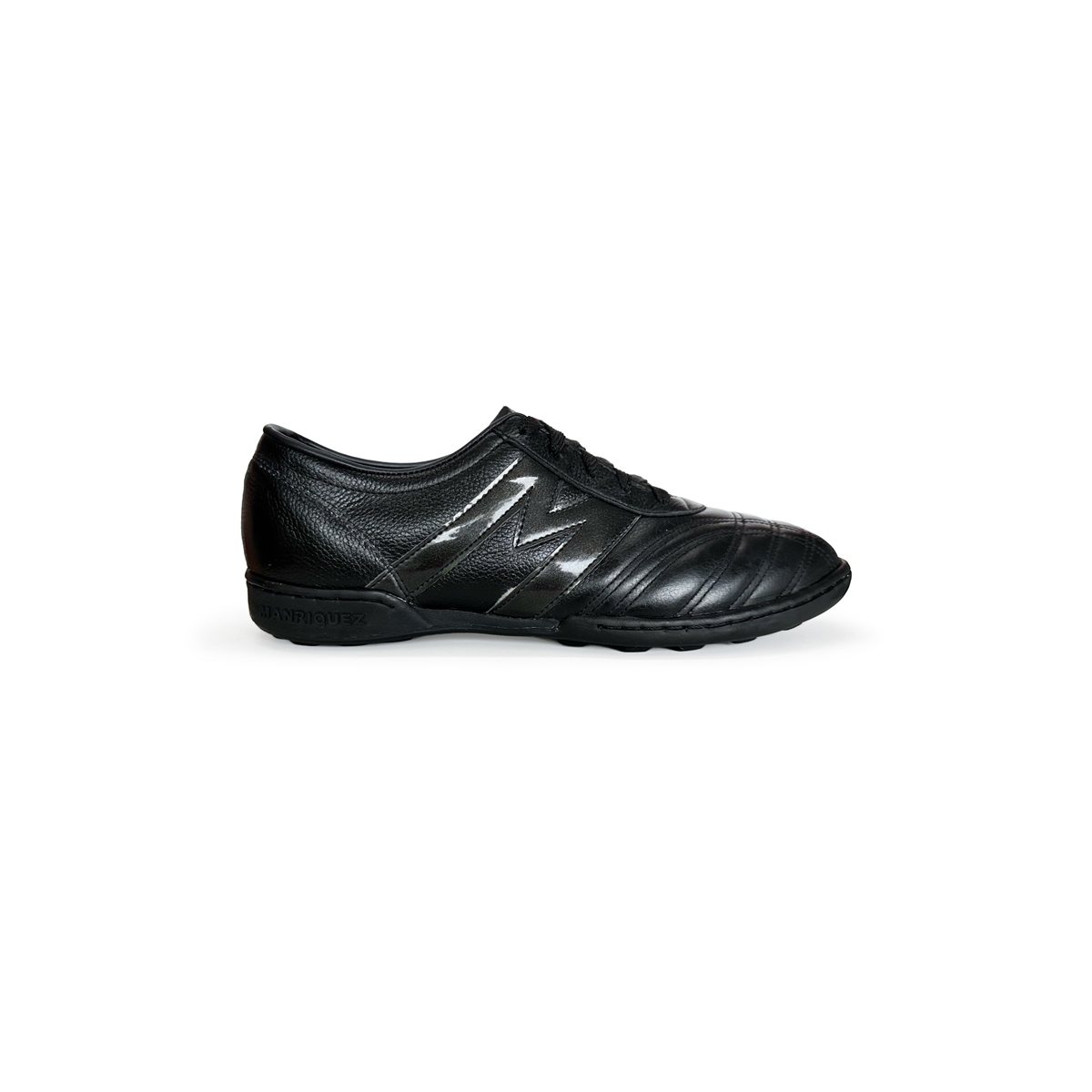 Manríquez Tenis de Fútbol Niño Negro Durables