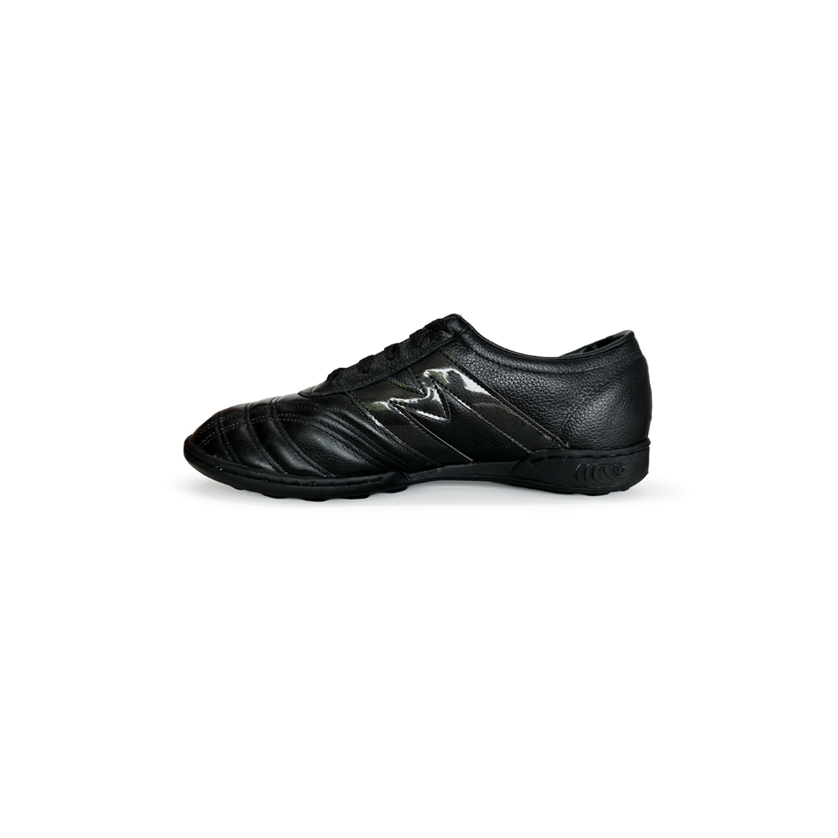 Manríquez Tenis de Fútbol Niño Negro Durables