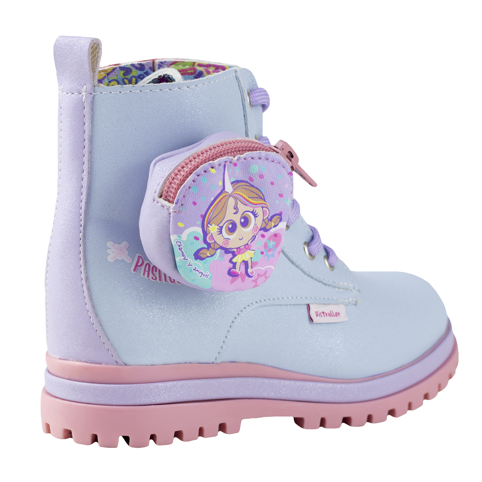 Botas Invernales Para Niña Distroller 96704-6a Azul Cielo +Accesorio