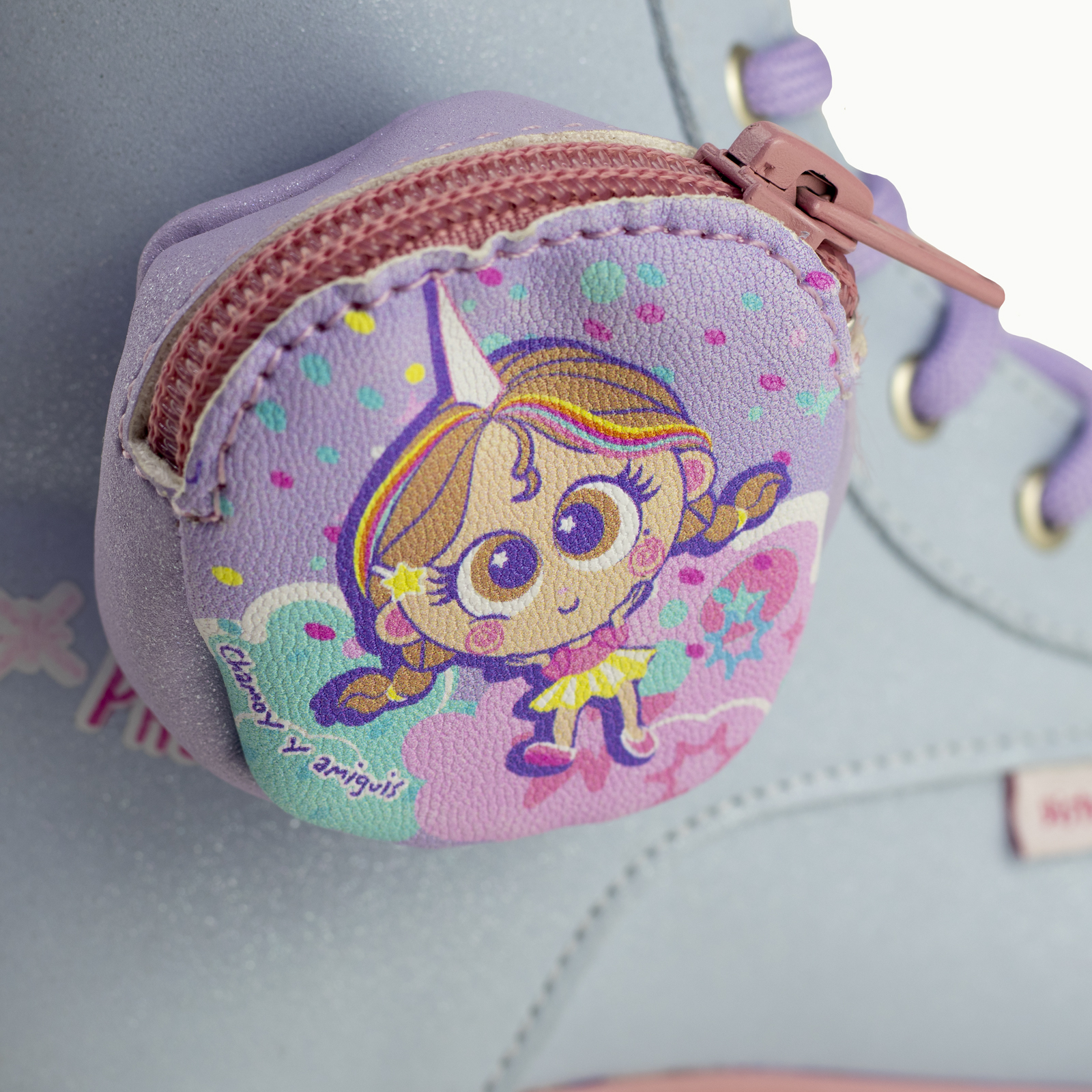 Botas Invernales Para Niña Distroller 96704-6a Azul Cielo +Accesorio