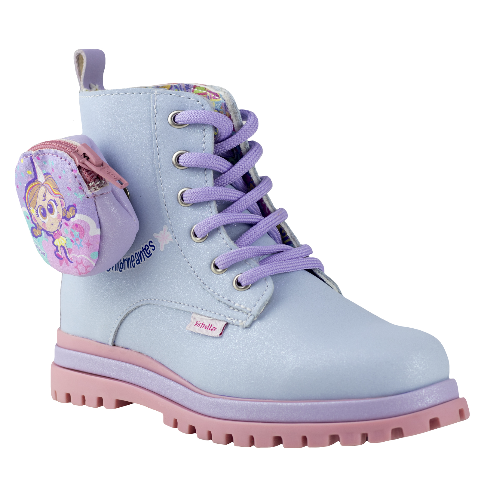Botas Invernales Para Niña Distroller 96704-6a Azul Cielo +Accesorio