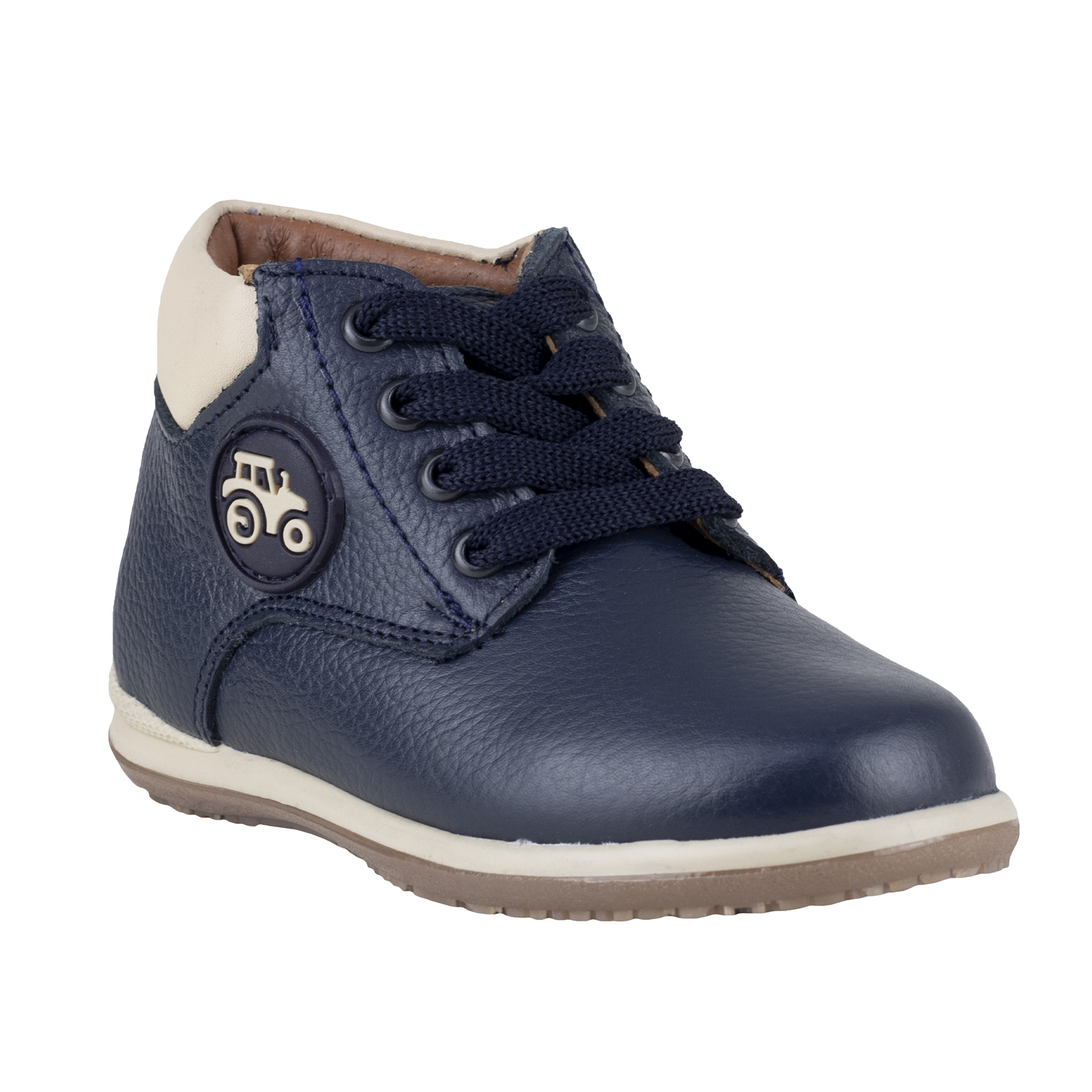Tenis Azul Urbanos Para Niño Dogi E3432 Piel Shock Absorbed