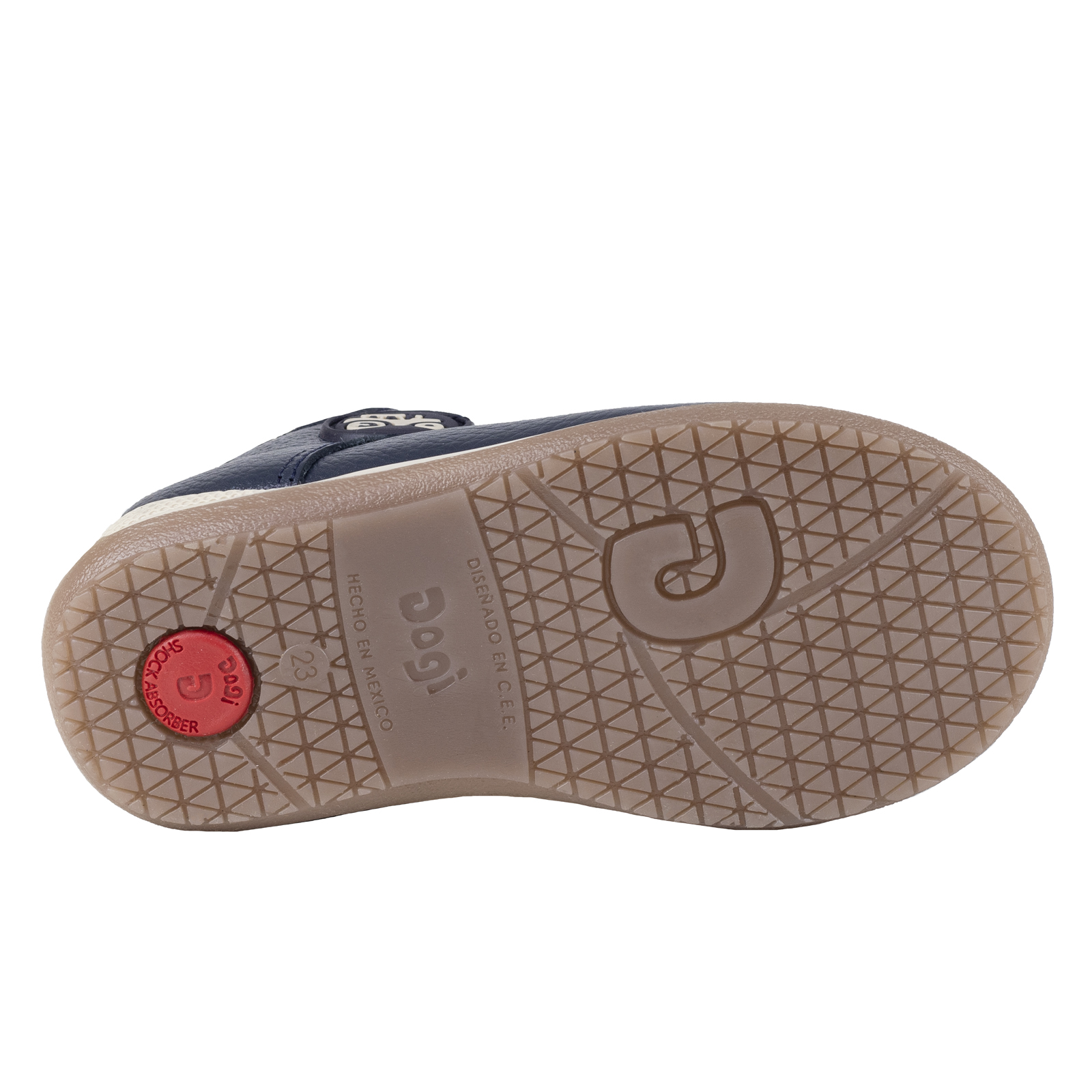 Tenis Azul Urbanos Para Niño Dogi E3432 Piel Shock Absorbed