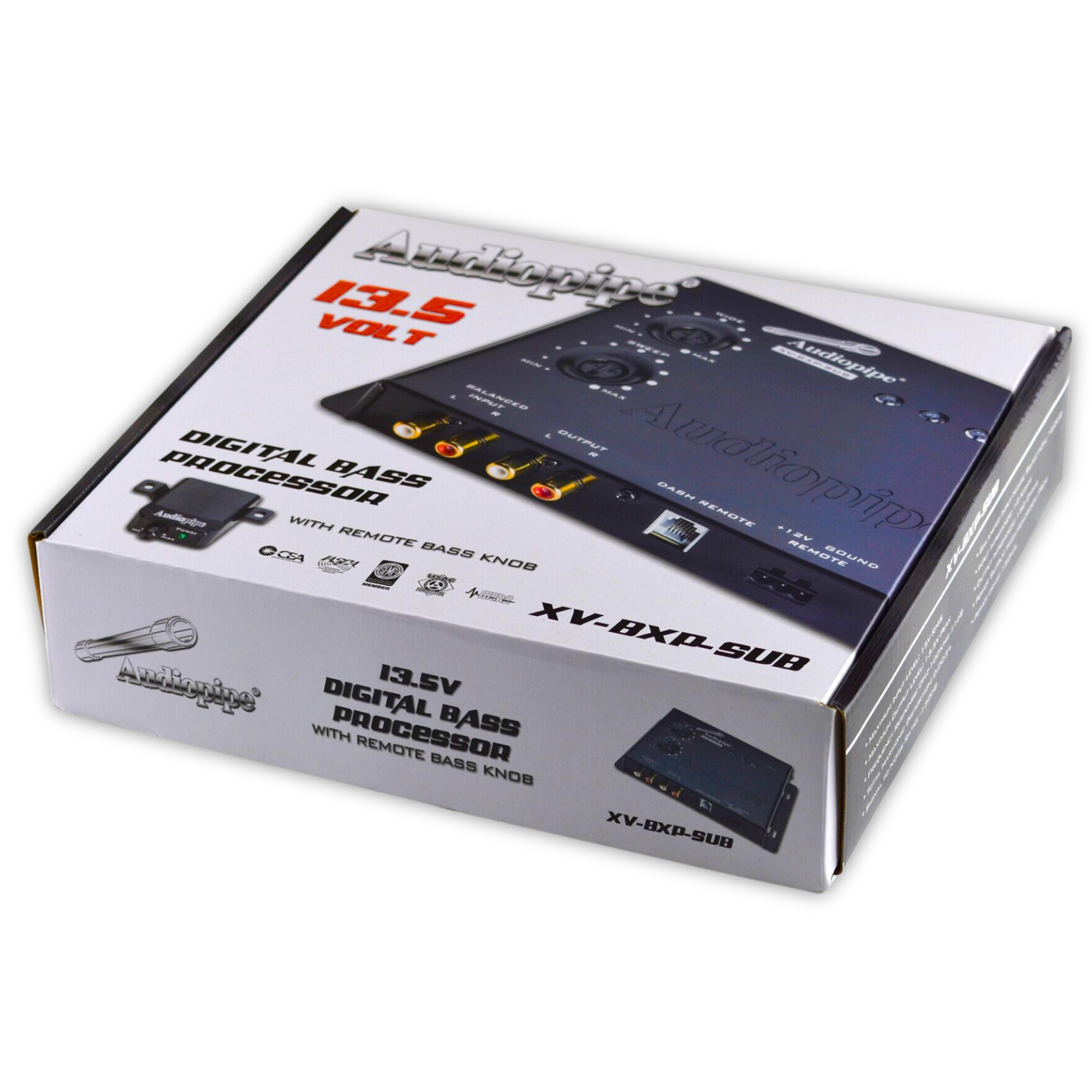 Epicentro Restaurador de Bajos Audiopipe XV-BXP-SUB 13.5W Control