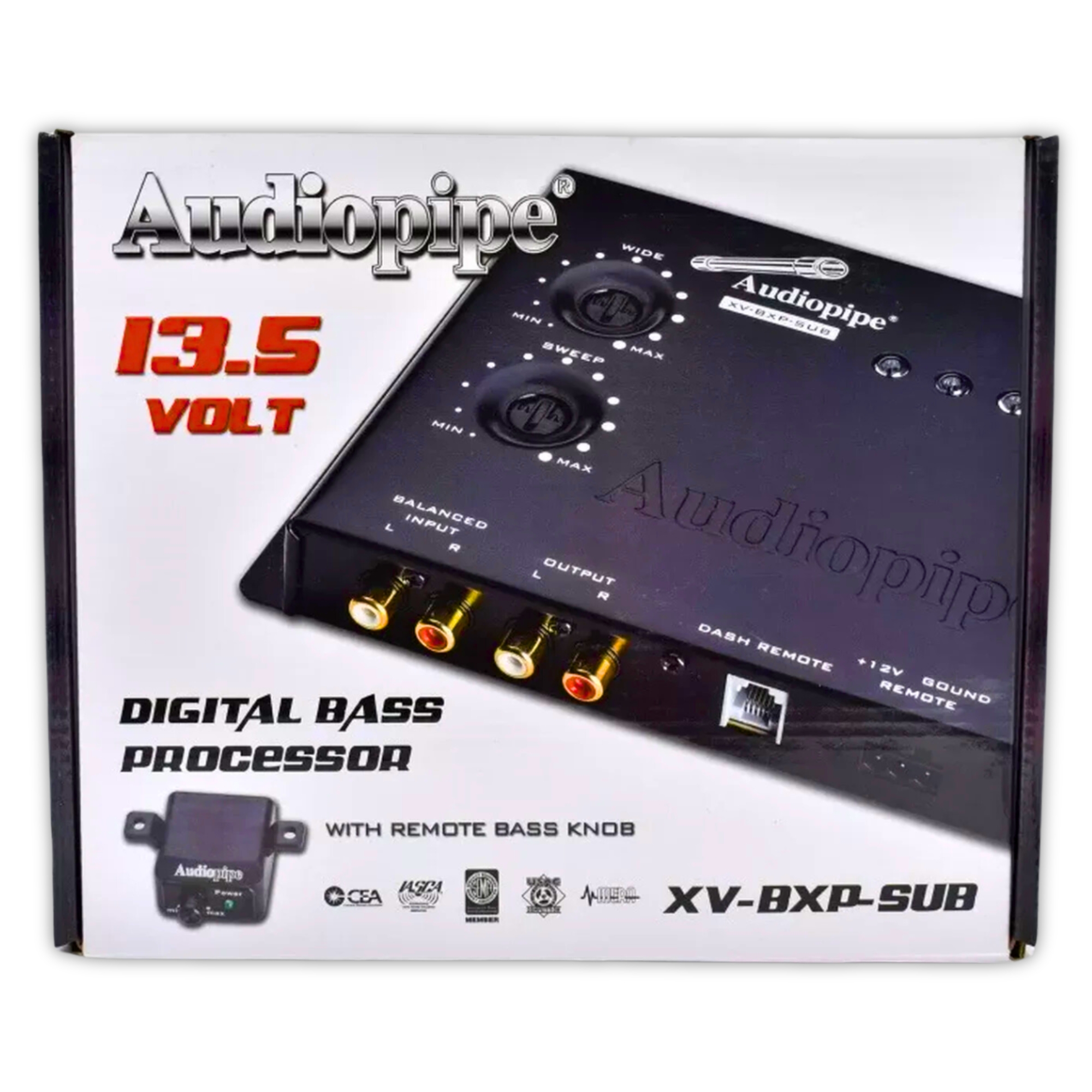 Epicentro Restaurador de Bajos Audiopipe XV-BXP-SUB 13.5W Control