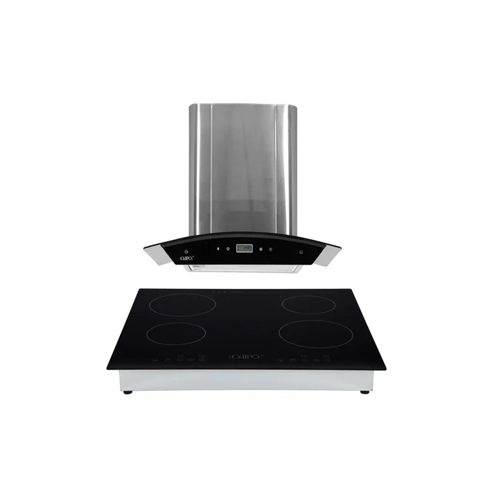 Combo Kepler Inducción 4 Quemadores + Campana Marex Plus Digital 60cm.