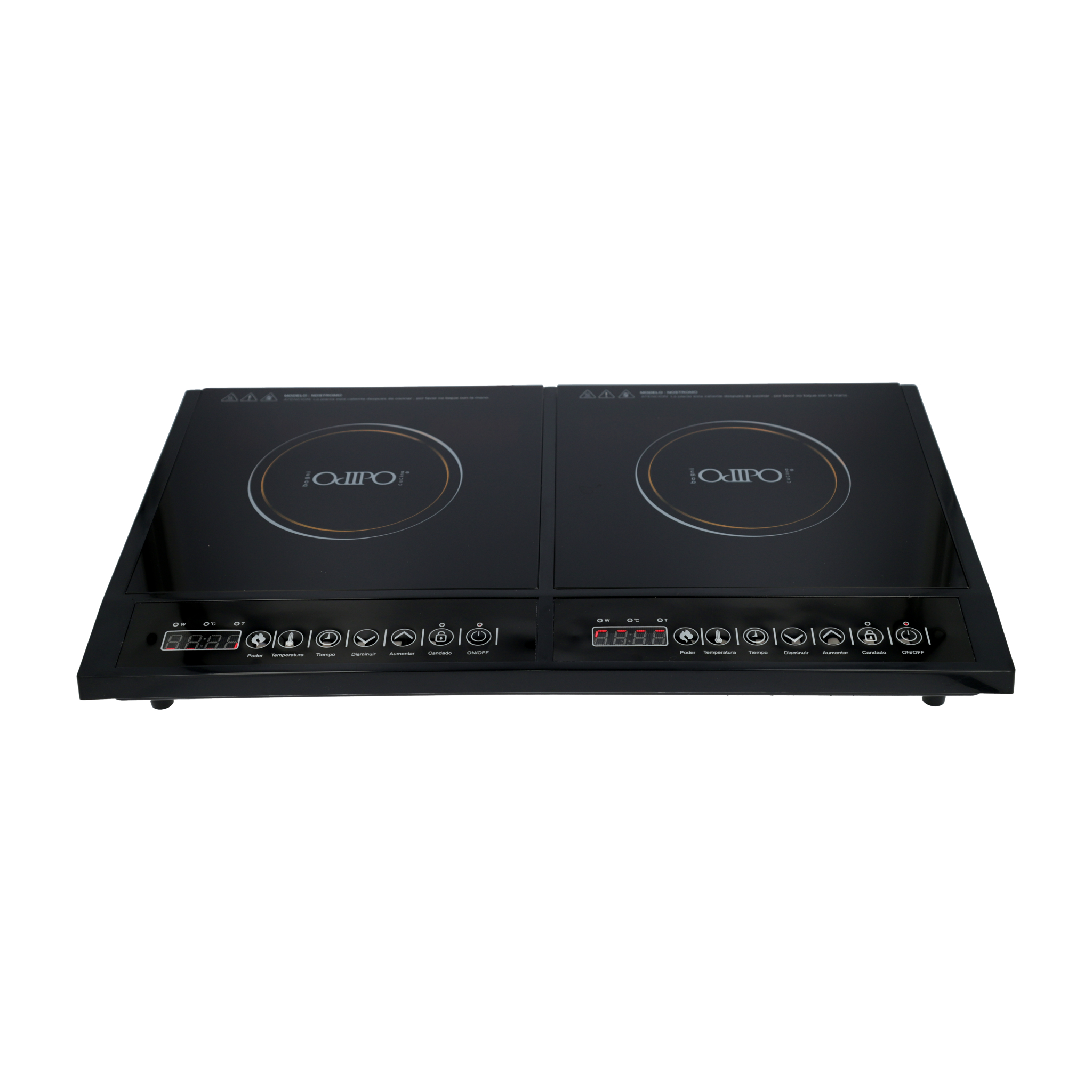 Parrilla Induccion Magnetica 2 Platos Nostromo.