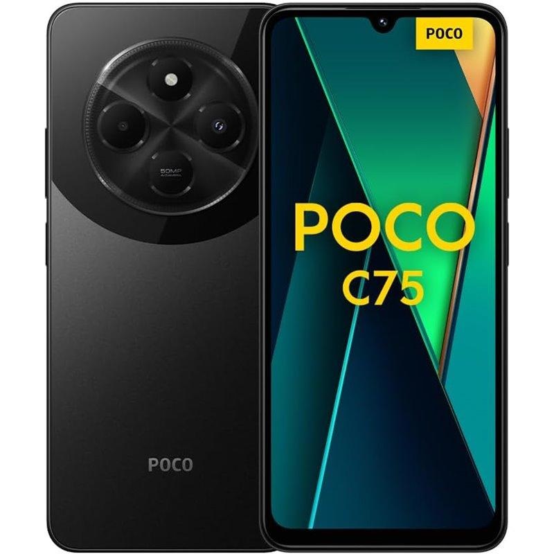 Xiaomi Poco C75 128Gb 6Ram Color Negro Nuevo Desbloqueado