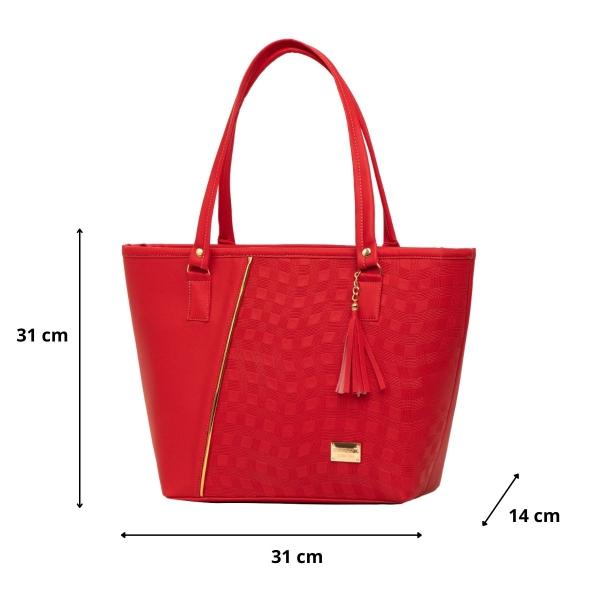 Bolsa para mujer FANA Cayetana Color Rojo Se Única M3848!!!