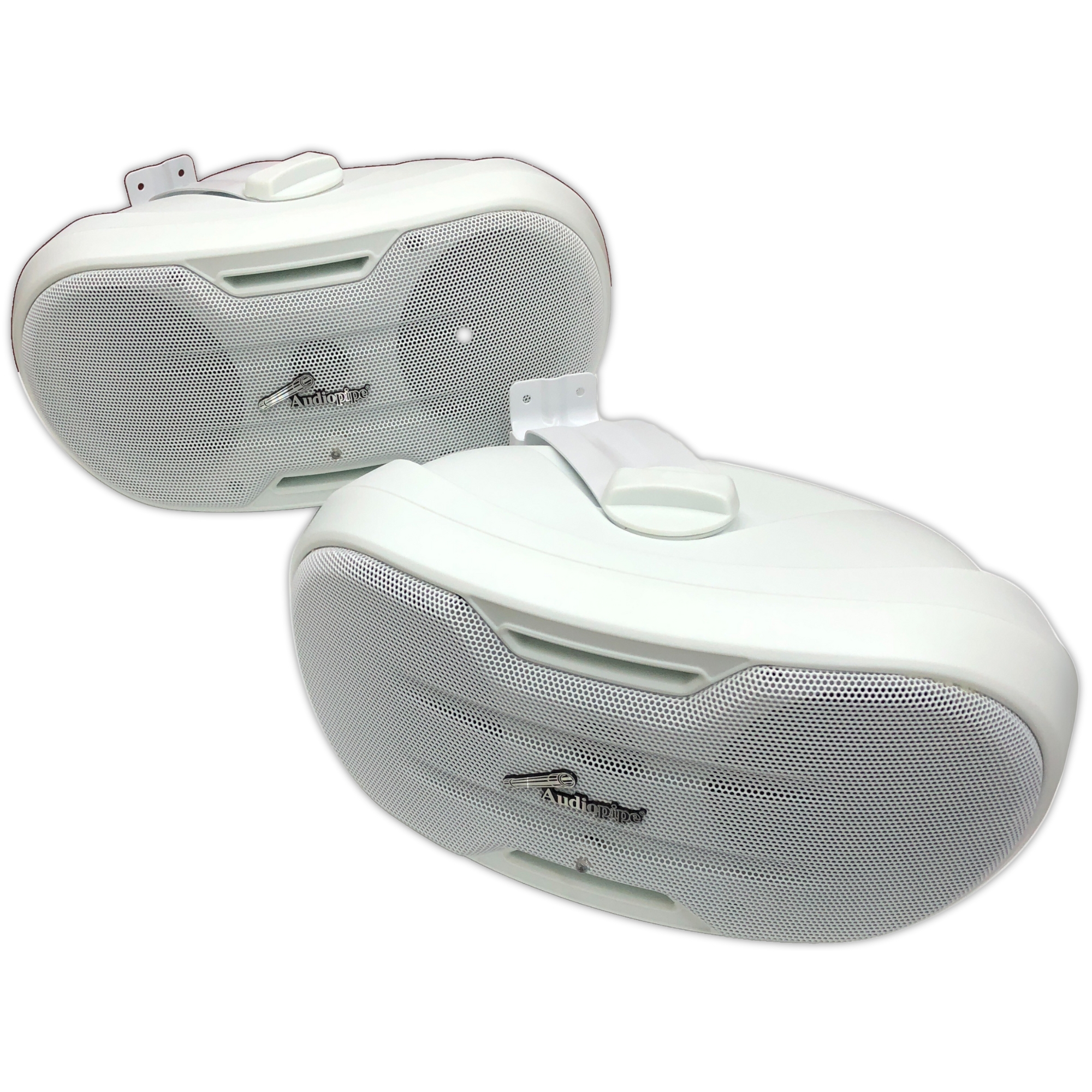 Bocinas Marinas Dual Para Exteriores Audiopipe ODP-OV24WH