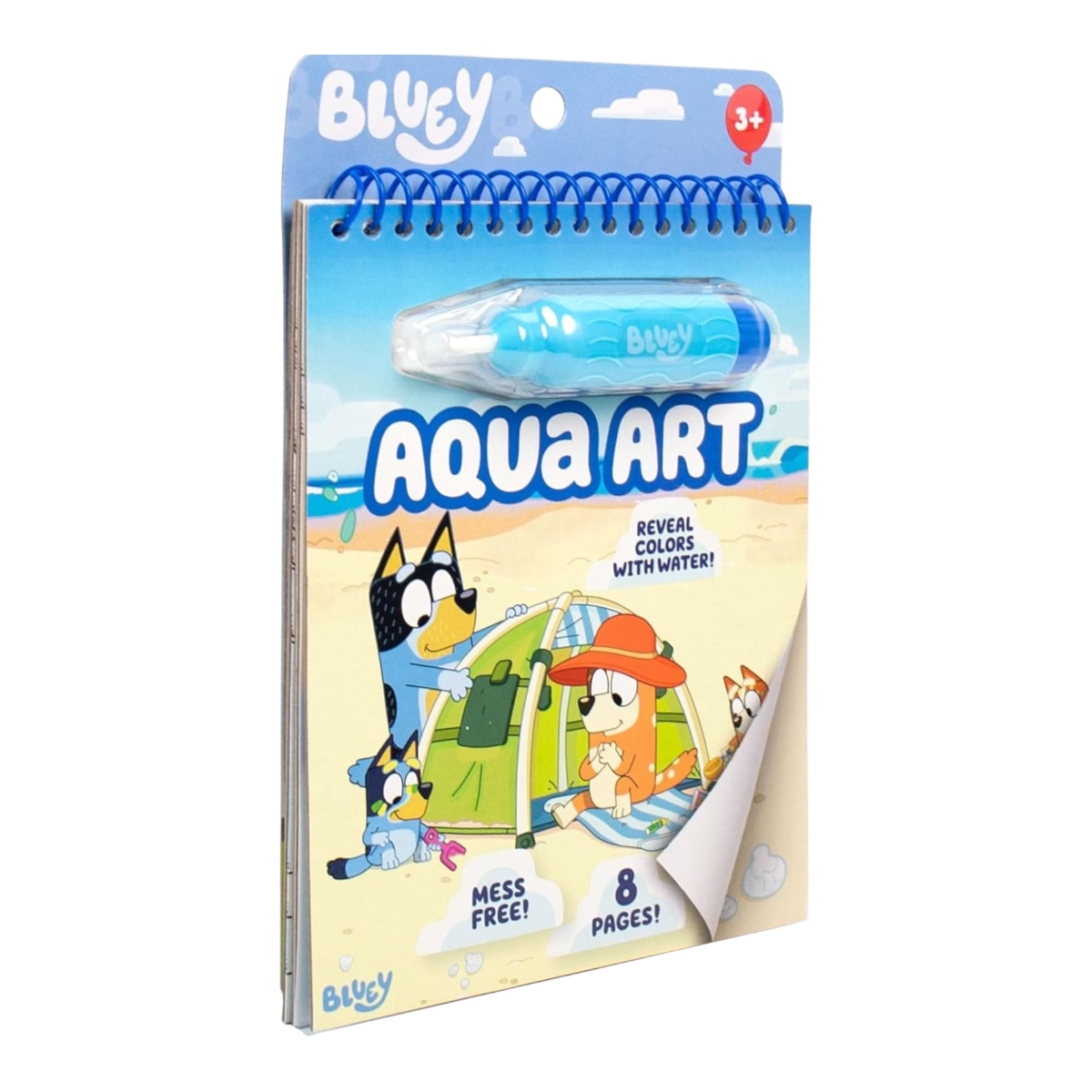 Bluey Libro Para Colorear Con Agua Revela Color