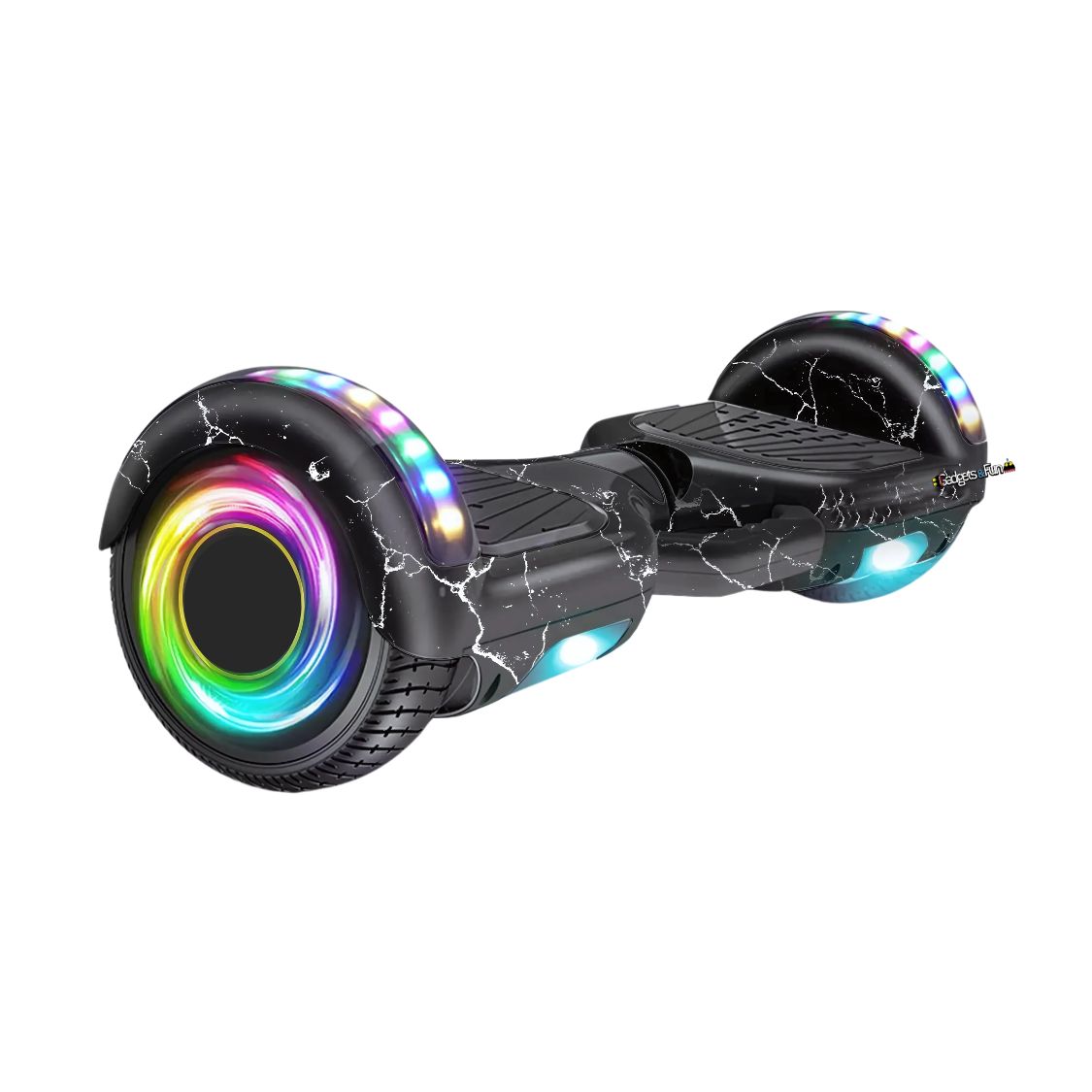 Patineta Eléctrica Hoverboard Gadgets&fun Con Bocina Bluetooth Y Luces Led 