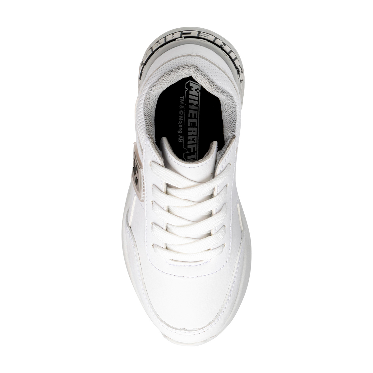 Yuyin Tenis Escolares Minecraft Niño Blancos Diseño Creeper TNT 18-21