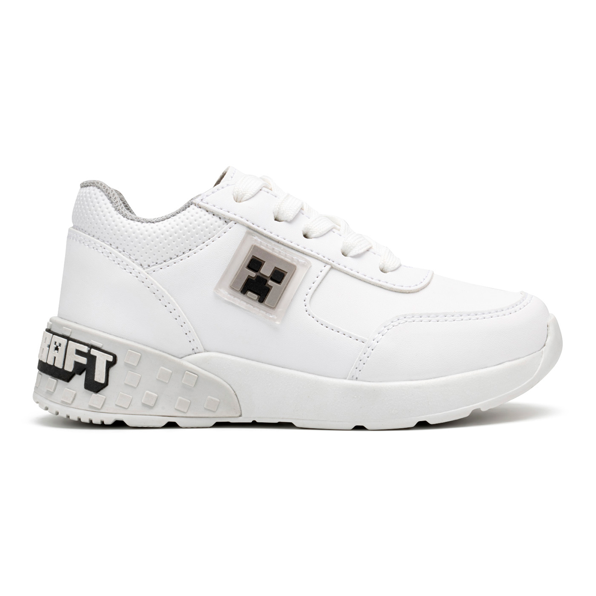 Yuyin Tenis Escolares Minecraft Niño Blancos Diseño Creeper TNT 18-21