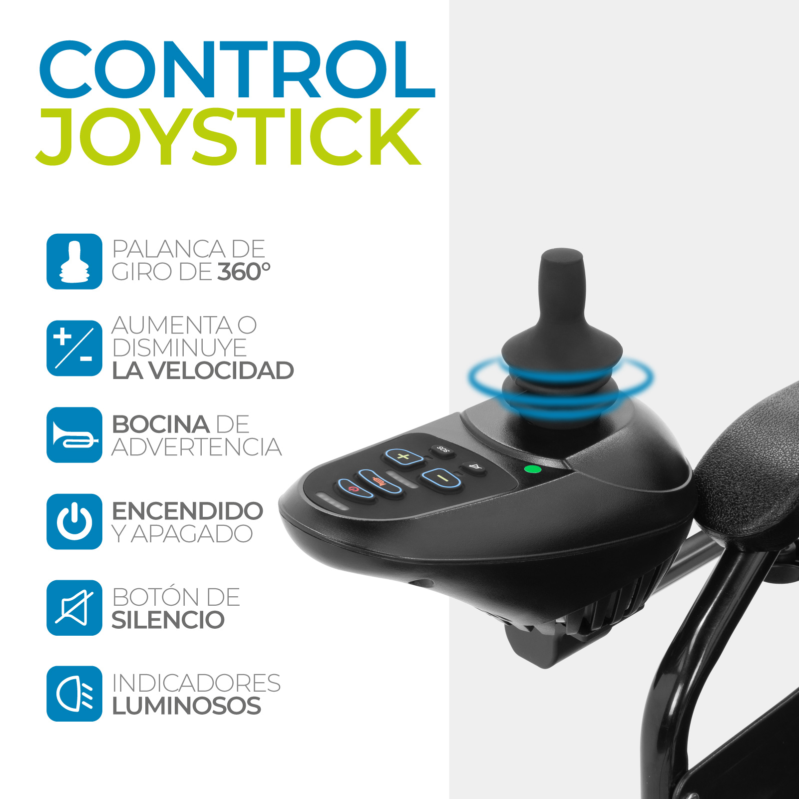 Silla De Ruedas Eléctrica Todo Terreno Con Diseño Plegable