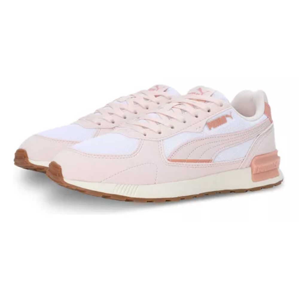 Tenis Puma Graviton Blanco-Rosa para Mujer 387067 64