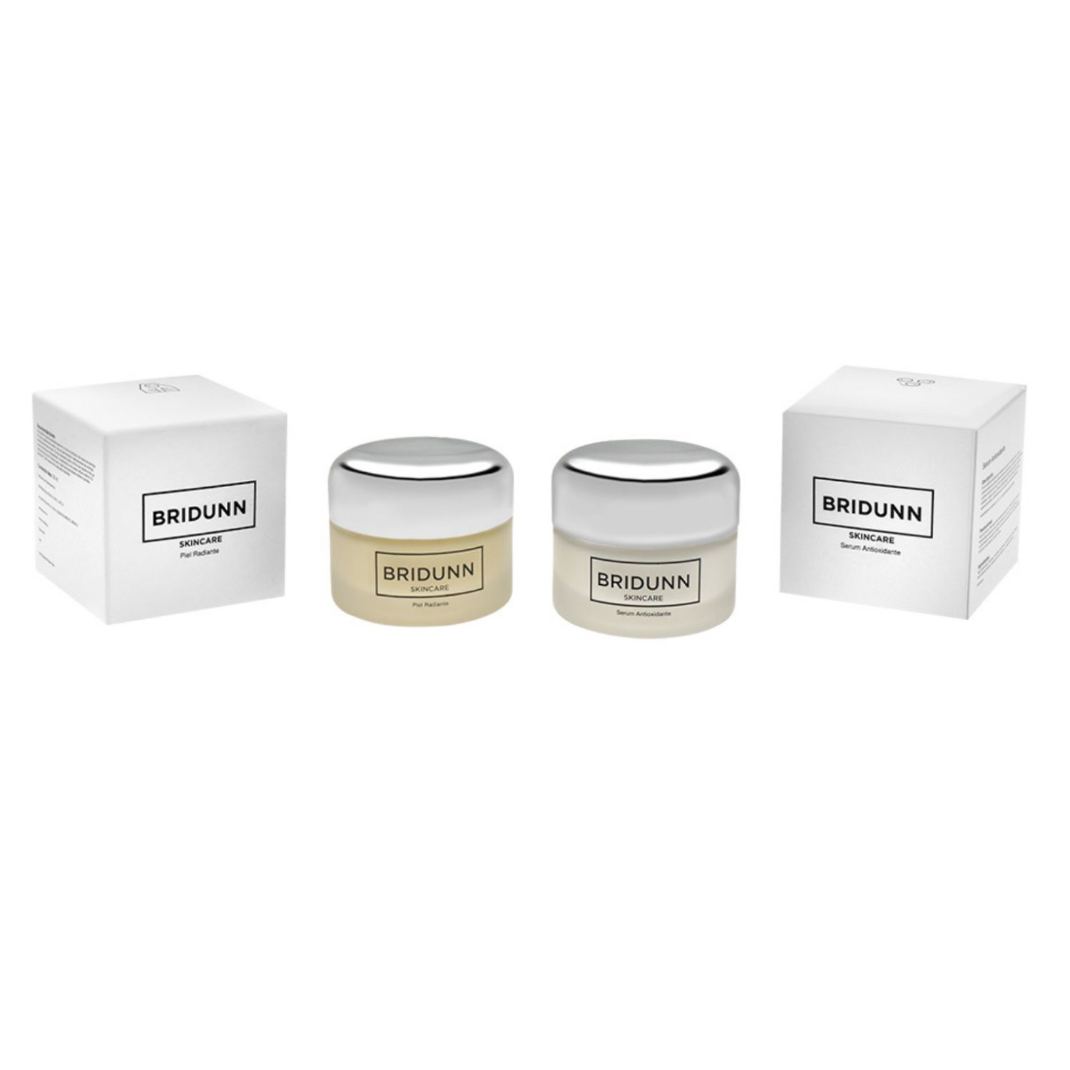  Kit Despigmentante + Antioxidante BRIDUNN SKINCARE Crema con Flor de Margarita + Suero Vitamina E | Natural y Efectivo