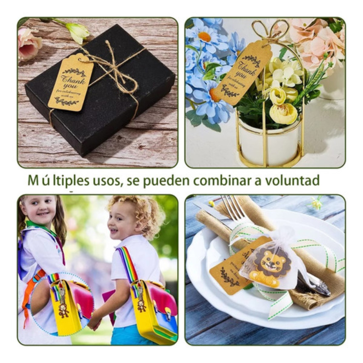 30llaveros De Animales Regalo Para Decoración De Baby Shower 