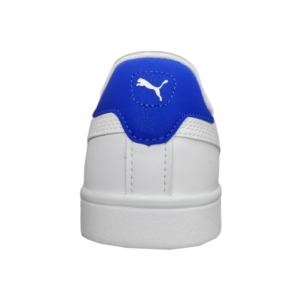 Tenis Puma Smash 3.0 L Blanco-Azul de Hombre 390987 24