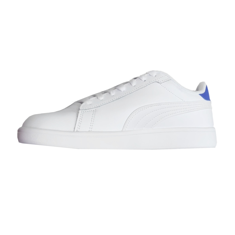Tenis Puma Smash 3.0 L Blanco-Azul de Hombre 390987 24
