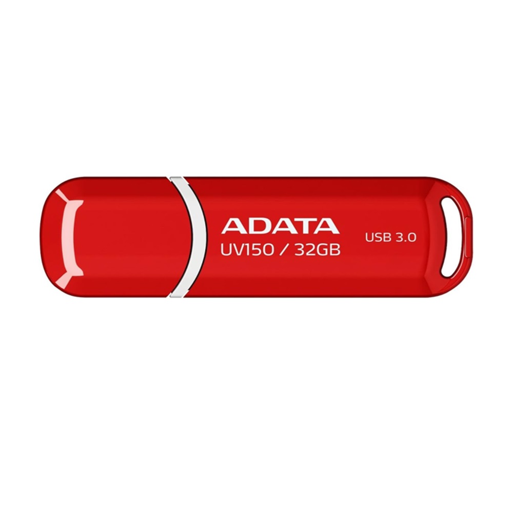 A-Data Memoria USB DashDrive, Modelo UV150, Color Rojo de  32GB, ADUV150RJ-32GB
