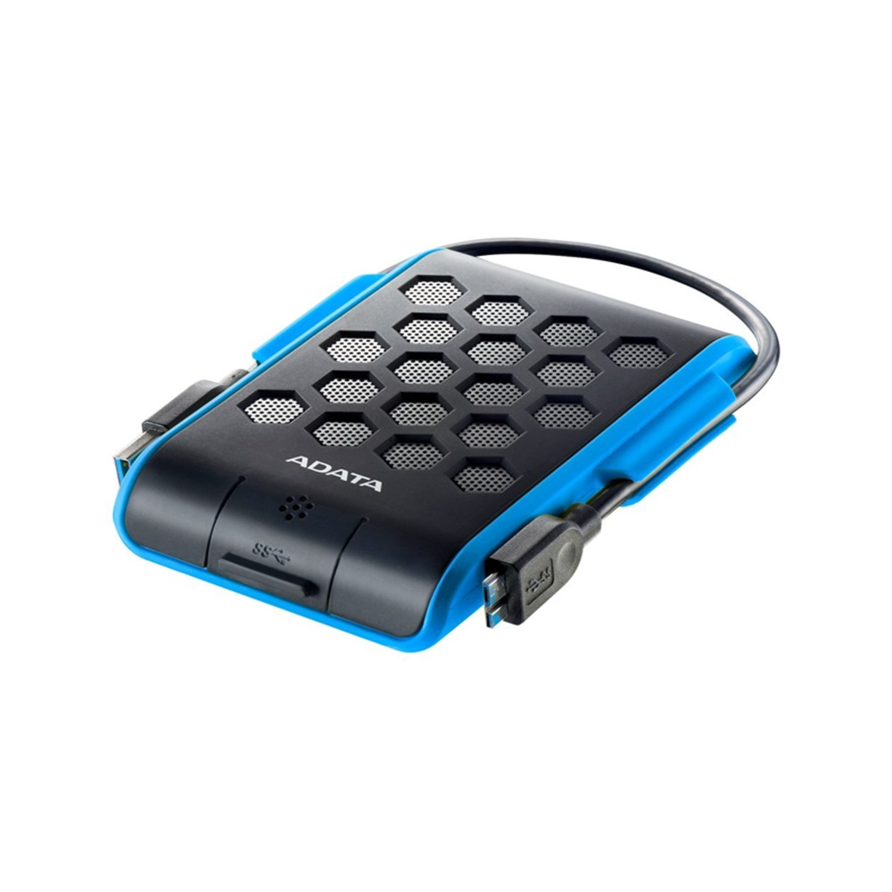 A-Data Disco Duro Externo, Modelo HD720, Color Negro/Azul de  1TB, HD720-1TU31-CBL