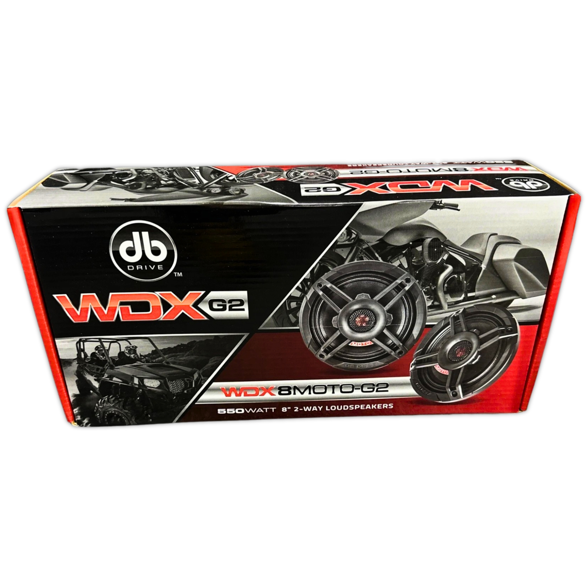 Bocinas 8 Pulgadas Db Drive Rzr Off Road 275 Rms Wdx8moto-g2 