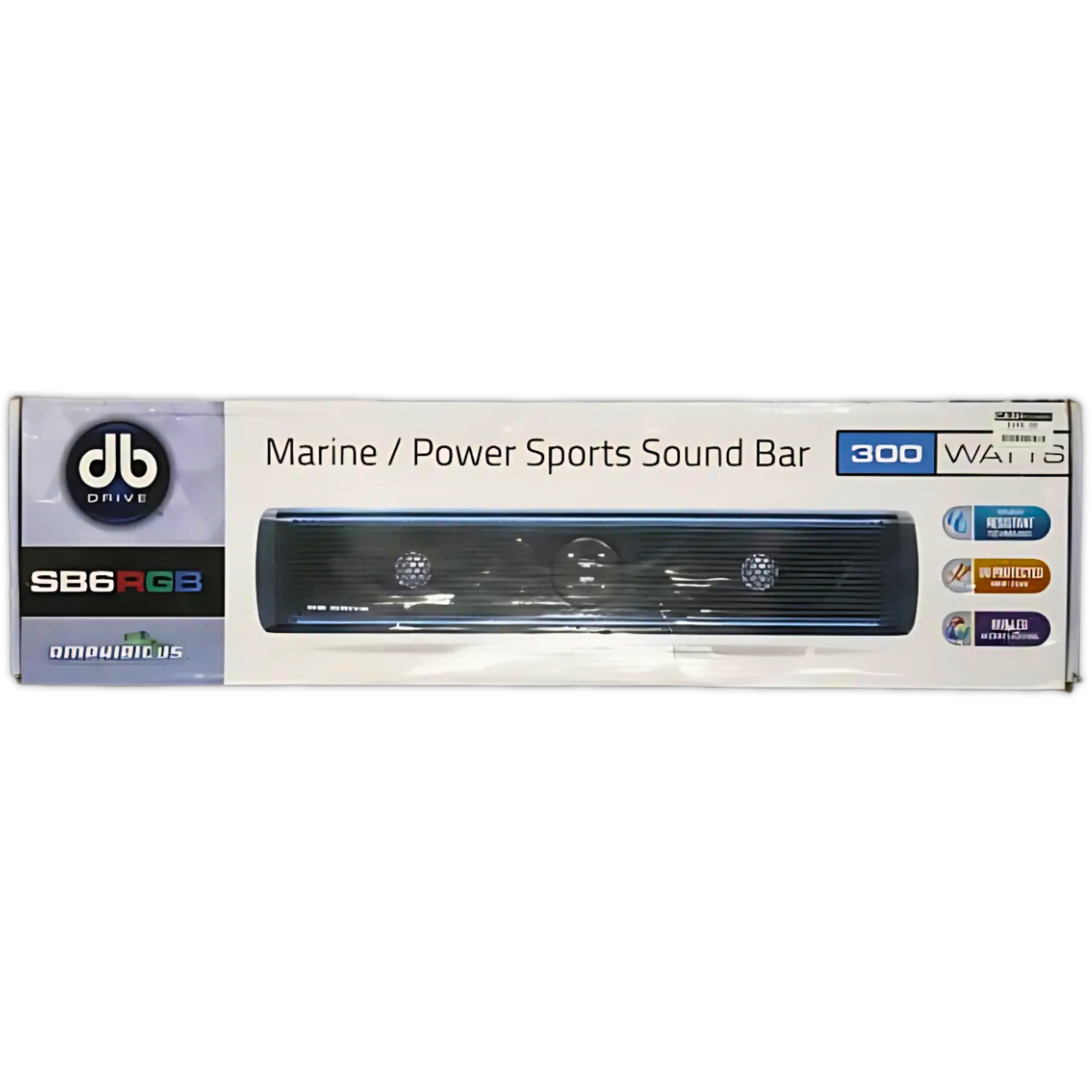 Barra de Sonido Full Range DB Drive SB6RGB 300W 25 PLG