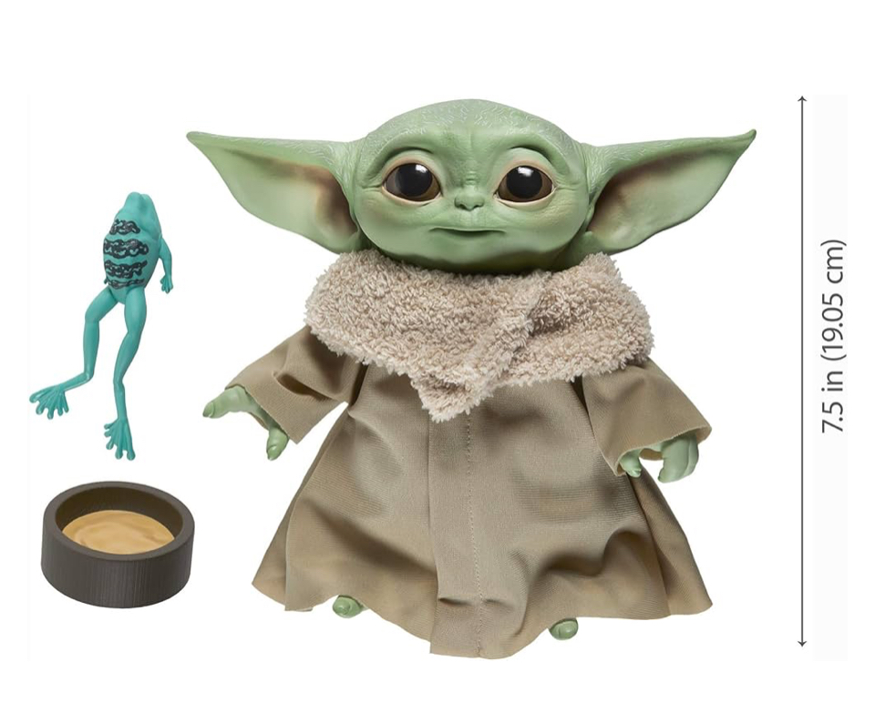 Mascota Electrónica Hasbro Star Wars Baby Yoda Child 3+